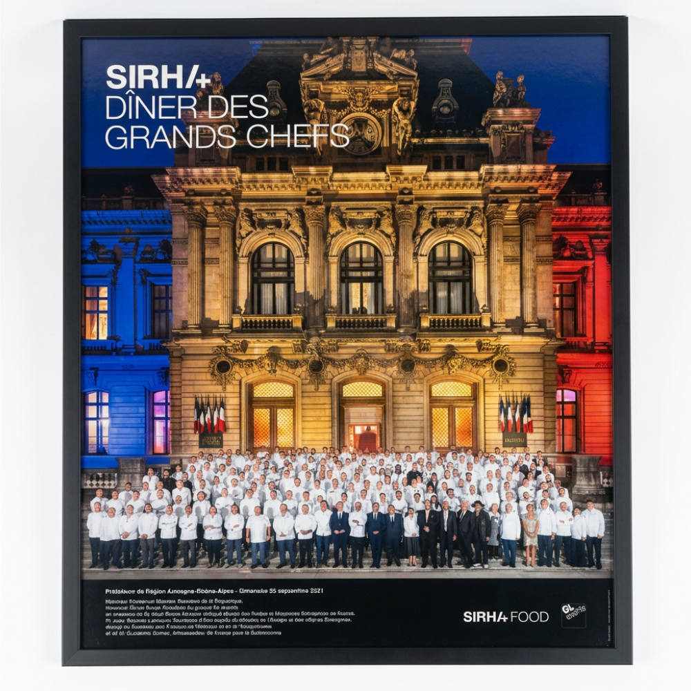 Tableau Diner des Grands Chefs